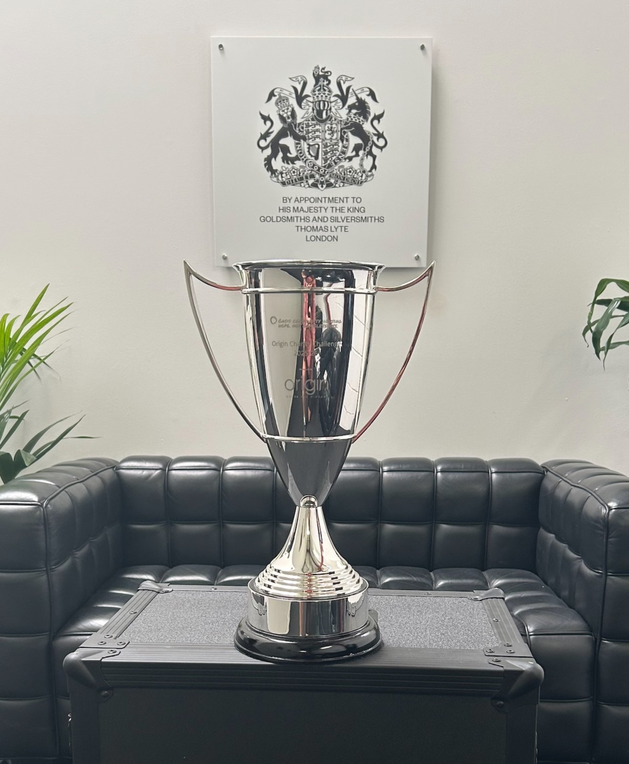 London Challenge Cup Oasis Community Housing Designed and Made by Thomas Lyte trophy warrant