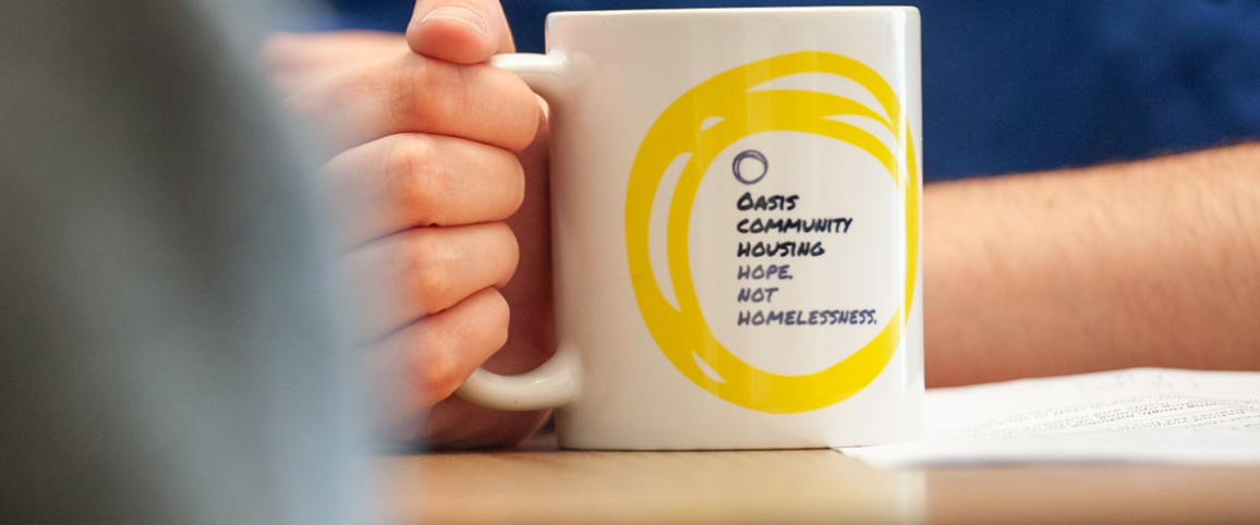 Oasis Community Housing - Mug - Wide
