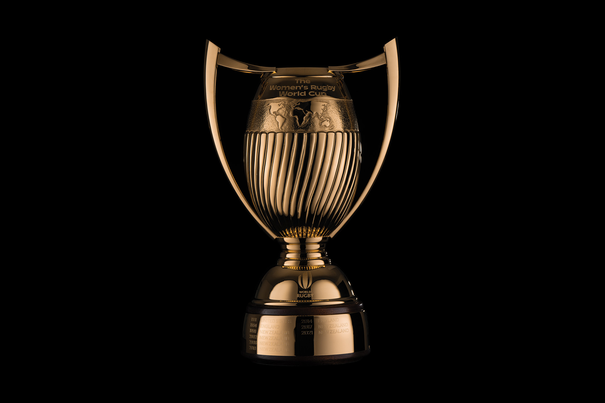 Womens Rugby World Cup Designer and Makers Thomas Lyte professional sports trophy manufacturer