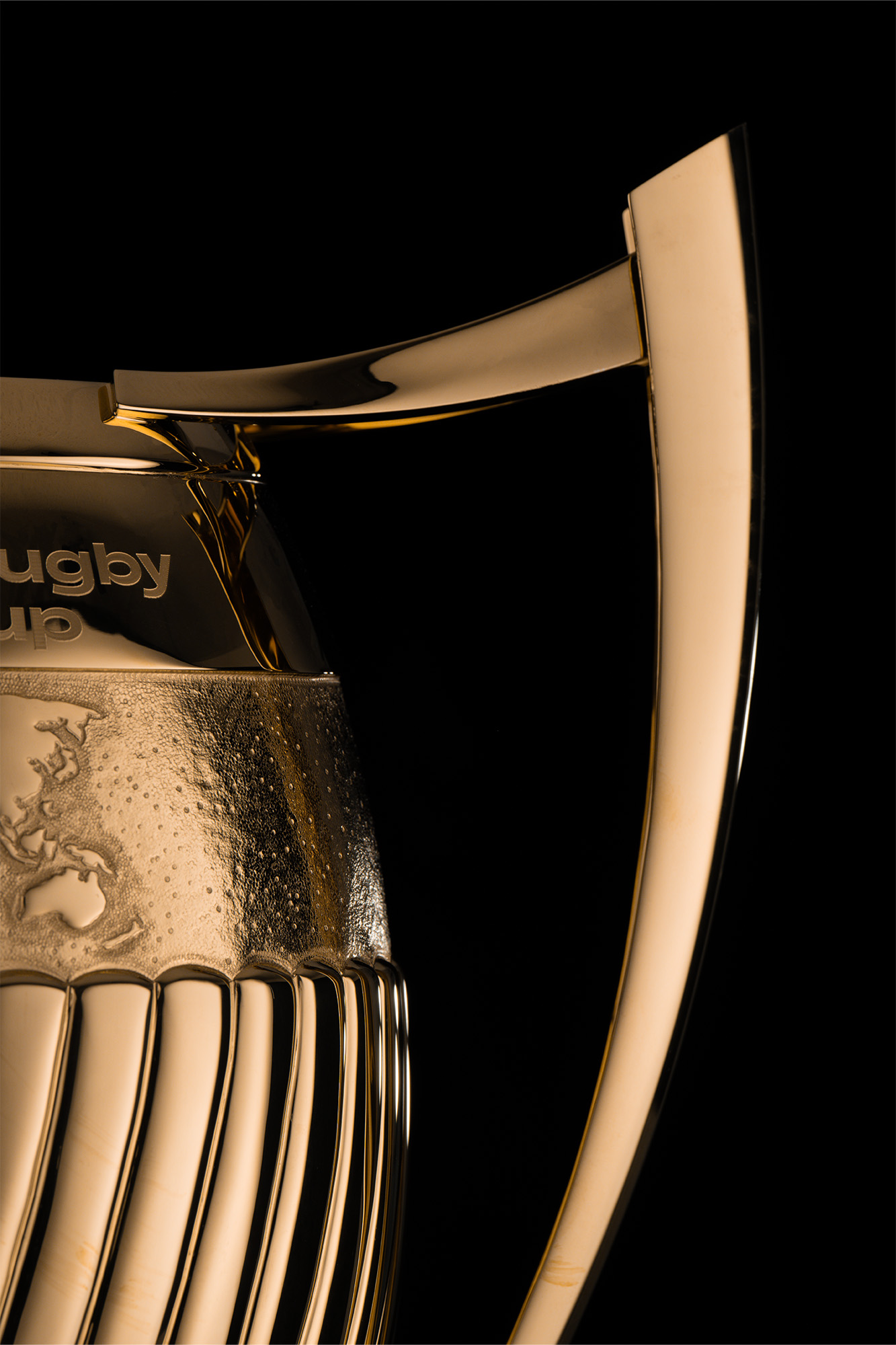 Womens Rugby World Cup Designer and Makers Thomas Lyte body half british silverware professional sports trophy