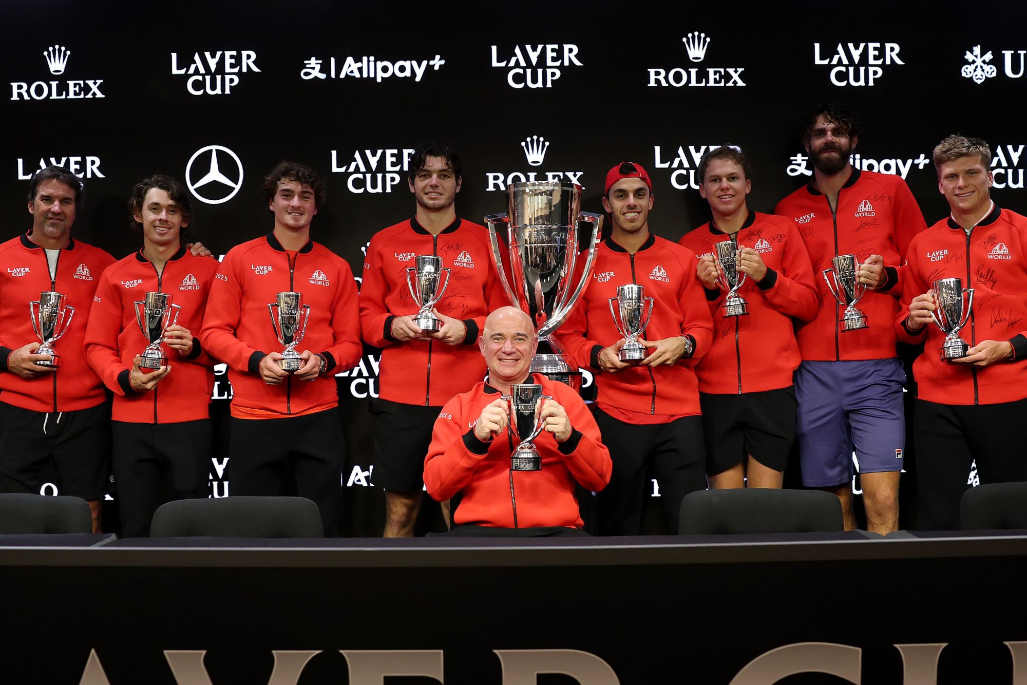 Laver Cup trophy designers makers Thomas Lyte - Rest of World miniatures