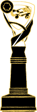 Rocket League World Championship trophy designed and made by Thomas Lyte illustration