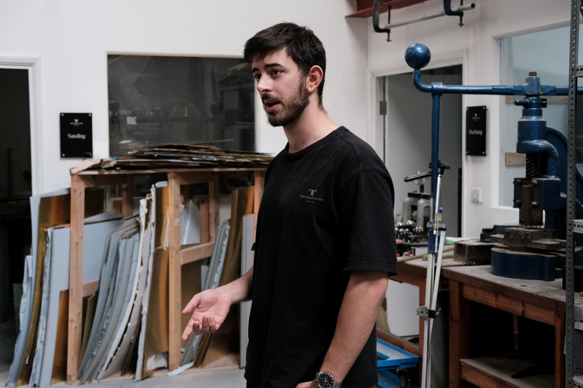 The Creative Dimension Trust-Thomas Lyte Visit-Apprentice Career