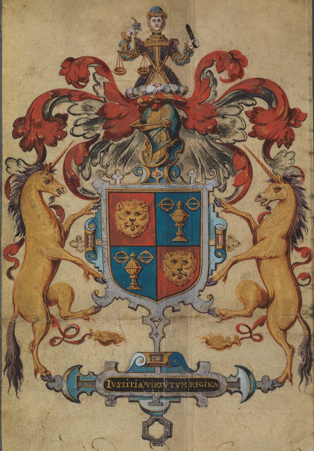 First Official Grant of Arms 1571 Assay Office London